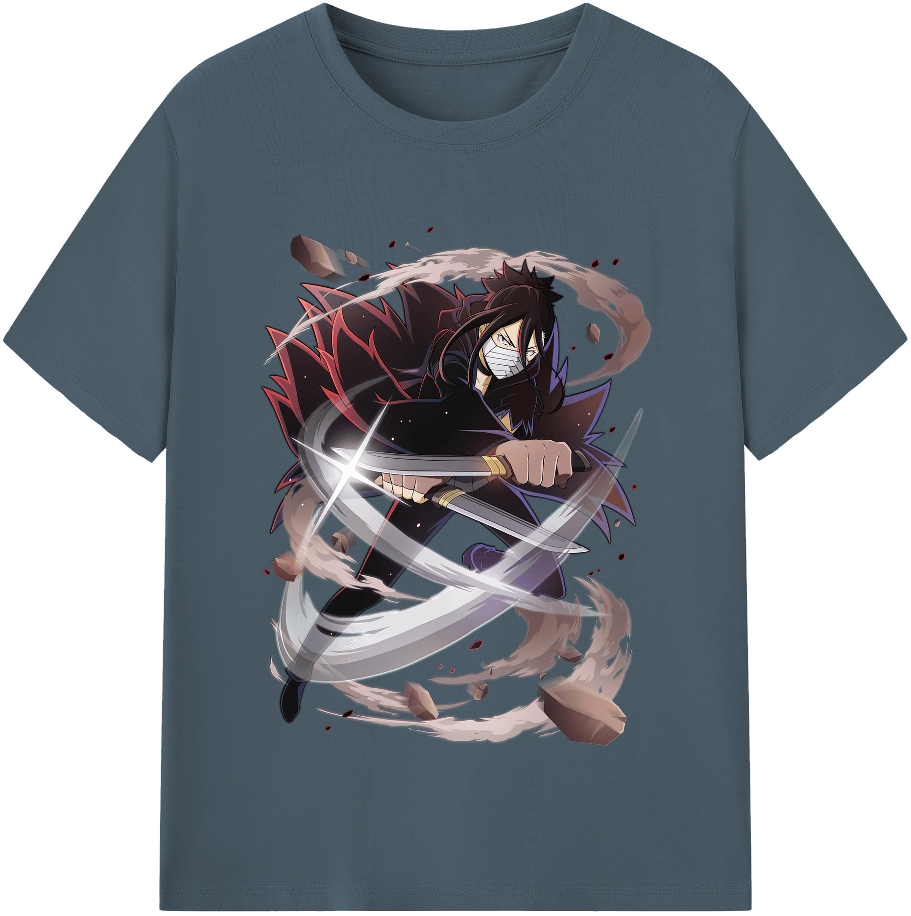 （画像用） 文豪ストレイドッグス Bungo Stray Dogs 綿100％半袖Tシャツ（フロントプリント）